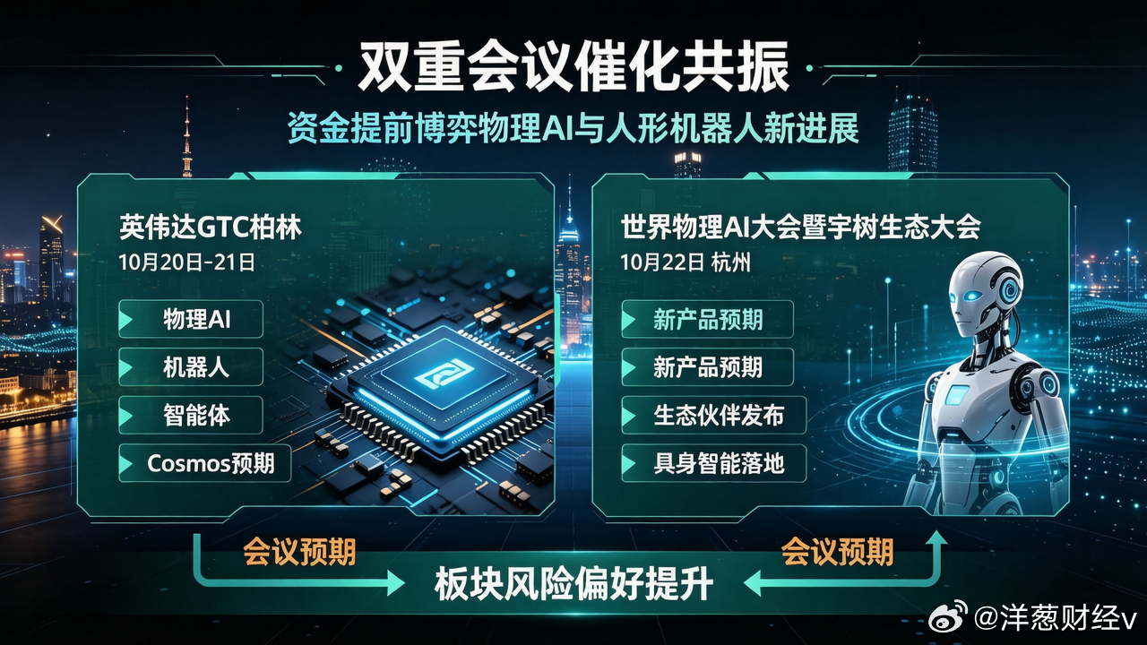 物理AI强势爆发，宇树重回2000亿！具身智能板块迎行情拐点

10月19日人形机器人板块异动，午后物理AI/数字孪生分支持续拉升，宇树市值重回2000亿，福莱新材、凡拓数创、索辰科技等强势涨停！

多重催化共振：

英伟达GTC柏林大会将于10月20日召开，黄仁勋将于21日发表演讲，本届大会重点议题：物理AI、 ​