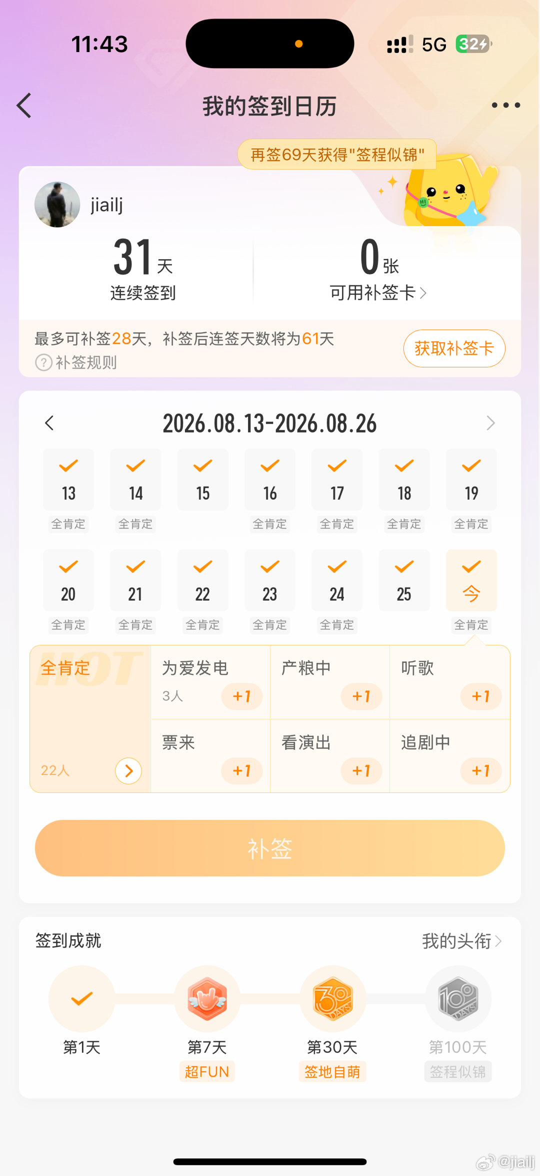 #罗晋[超话]#  坚持​