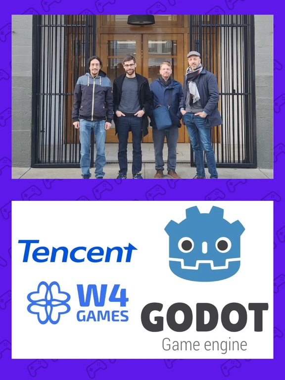 腾讯领投Godot引擎商业化公司W4 Games
