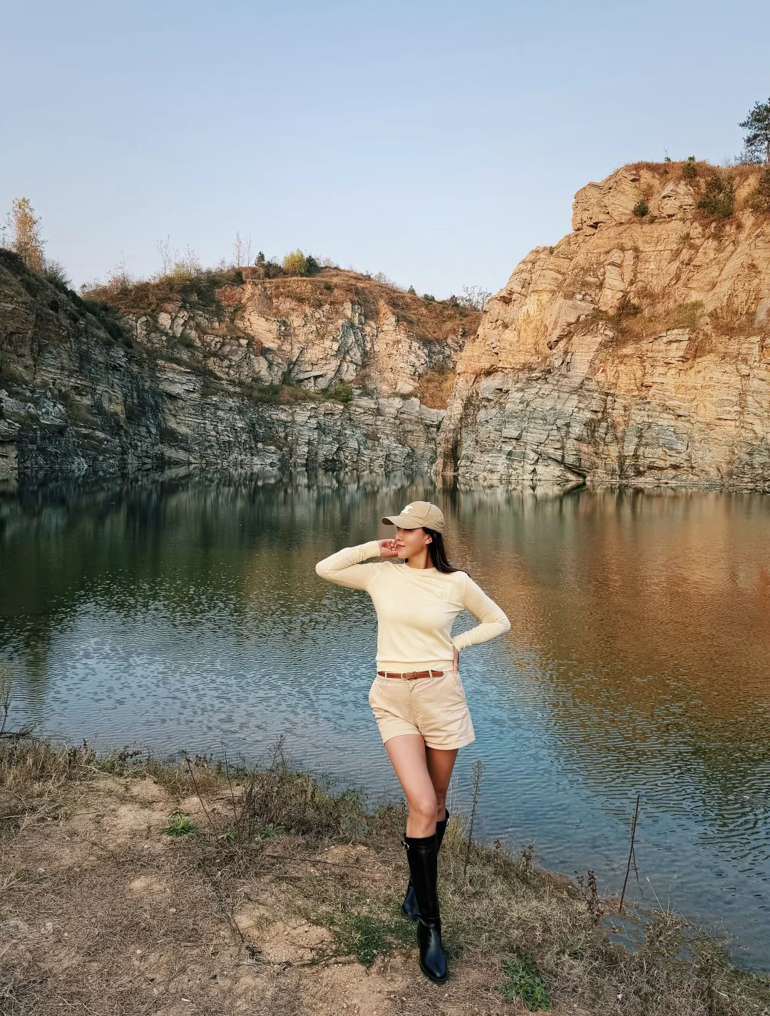 武汉露营！无人免费矿坑