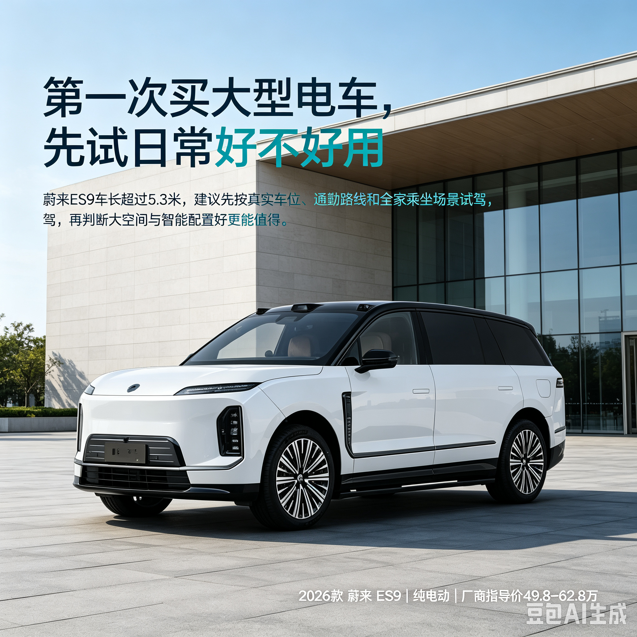 首购ES9，别忽略车身尺寸痛点