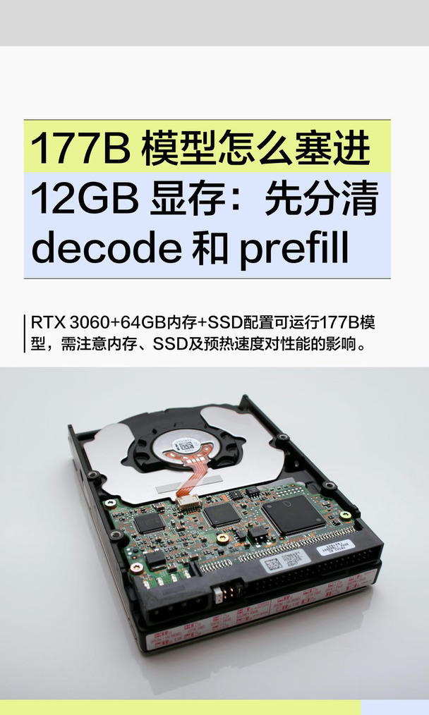 12GB显存跑177B，别只看24.4 tokens/s