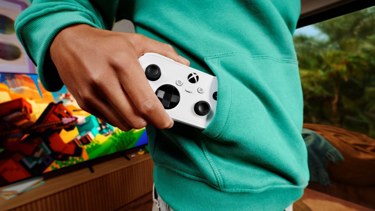 Xbox Nano 手柄有点意思

①长约 13 厘米、重约 99 克，官方称其为目前最小的 Xbox 手柄。

② 美国售价 49.99 美元，即日起可预购，11 月起在包括中国在内的多地上市。

③ Xbox Nano 手柄支持 Xbox Wireless 与蓝牙，可用于主机、PC、手机等兼容设备。 ​
