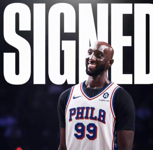 #nba# 费城76人宣布签下229公分的禁区长人福尔，针对这笔签约，前NBA球星柏金斯就打趣地表示，76人这笔签约是为了要制衡圣安东尼奥马刺224公分的文班亚马，直呼：Wemby应该要为此负责！有趣的是，当76人宣布签下福尔后，前NBA球员、分析师柏金斯就在社群平台发文：Wemby 要为这笔操作负责！ 76人要全力 ​