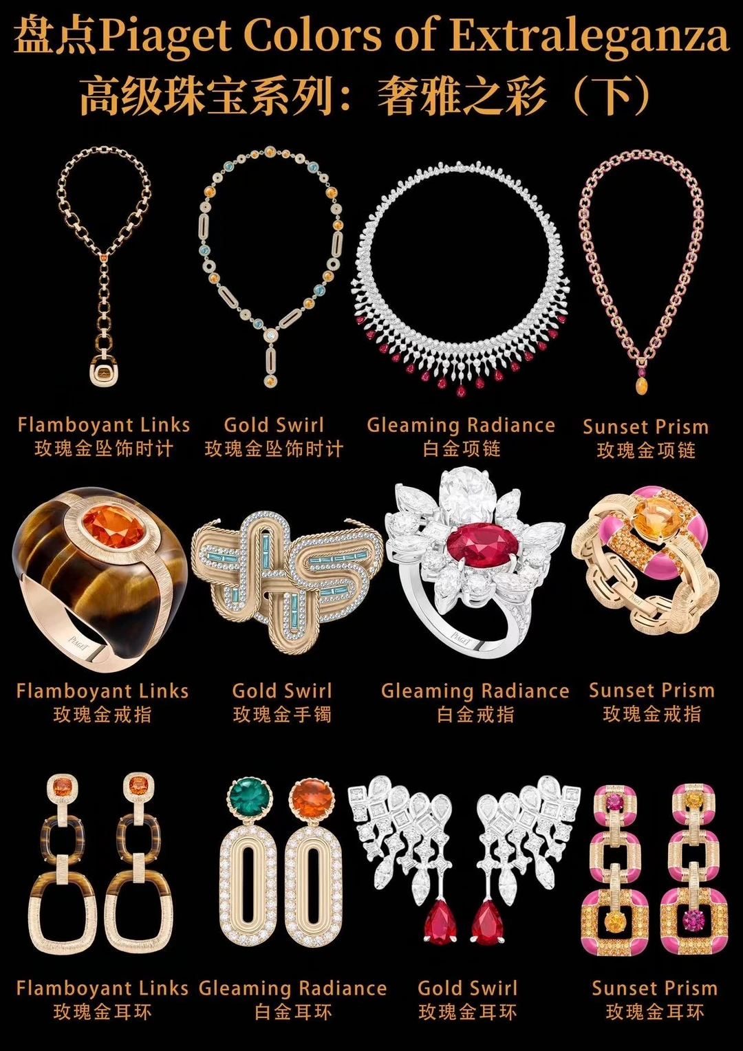 盘点Piaget Colors of Extraleganza