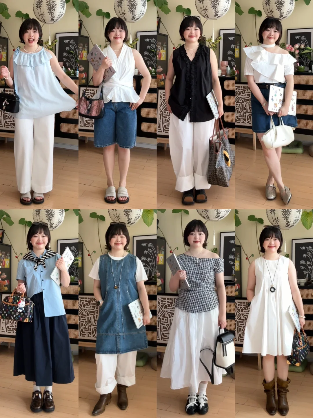 155微胖搭配x16☀️“夏日通勤简单不费力…