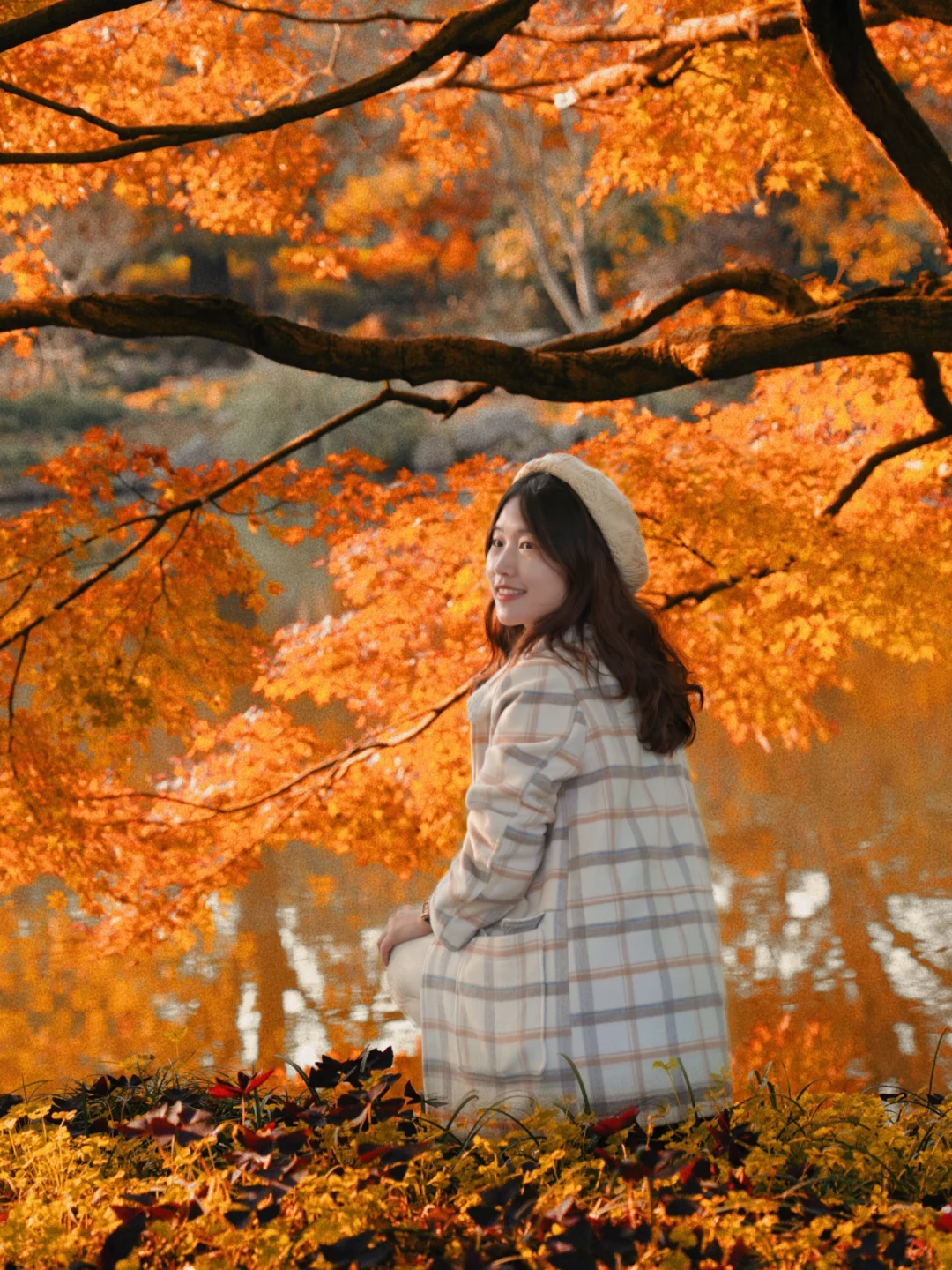 不输京都‼️西湖边风雅趣地，这里赏枫太绝🍁