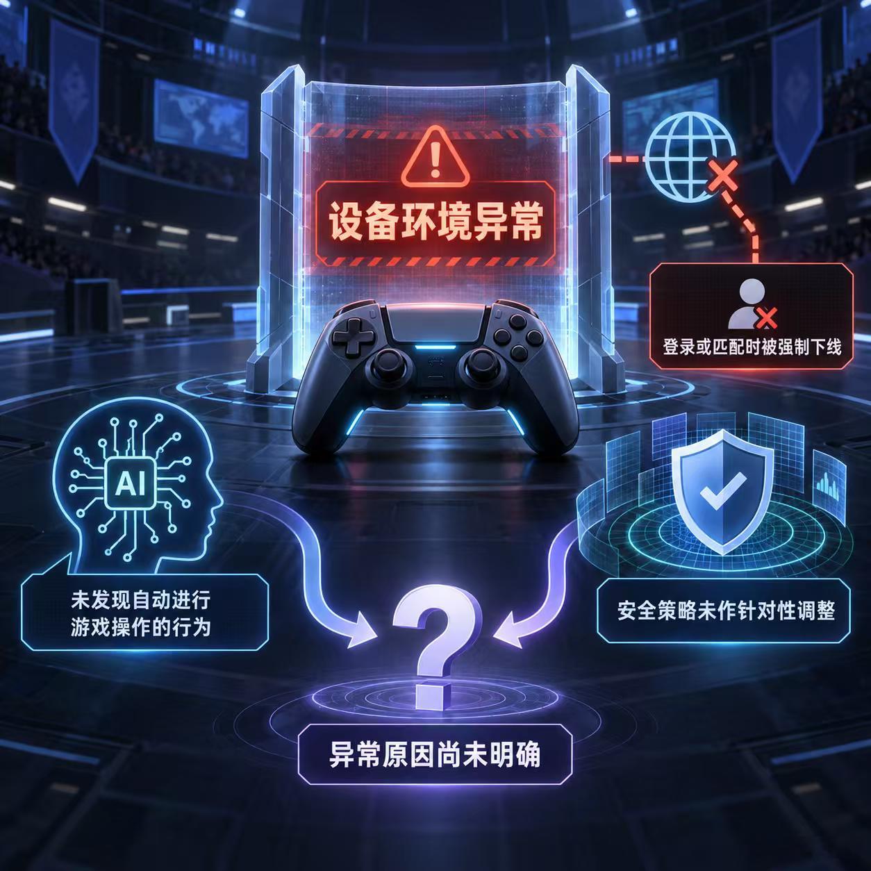 【数码快讯】部分努比亚NaviX Ultra用户反馈，登录《王者荣耀》或匹配对战时出现“设备环境异常”提示，并被强制下线。

豆包手机助手表示，AI未对游戏系统进行操作，也不存在违规点击、外挂或模拟行为，目前仍在沟通。

知情人士称，游戏现有安全风险策略长期用于保障公平，近期未针对该机型进行调整 ​