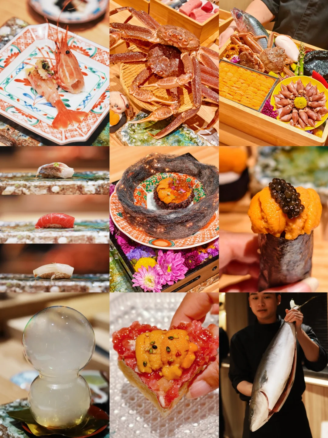 春天果然要吃漂亮的omakase呀