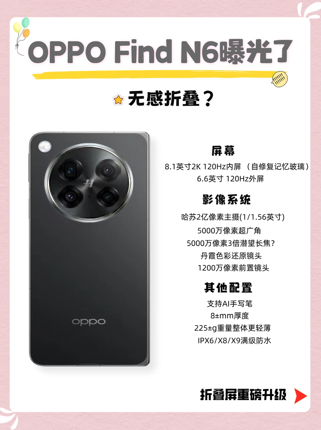 Ophone Fold：无感折痕终极形态