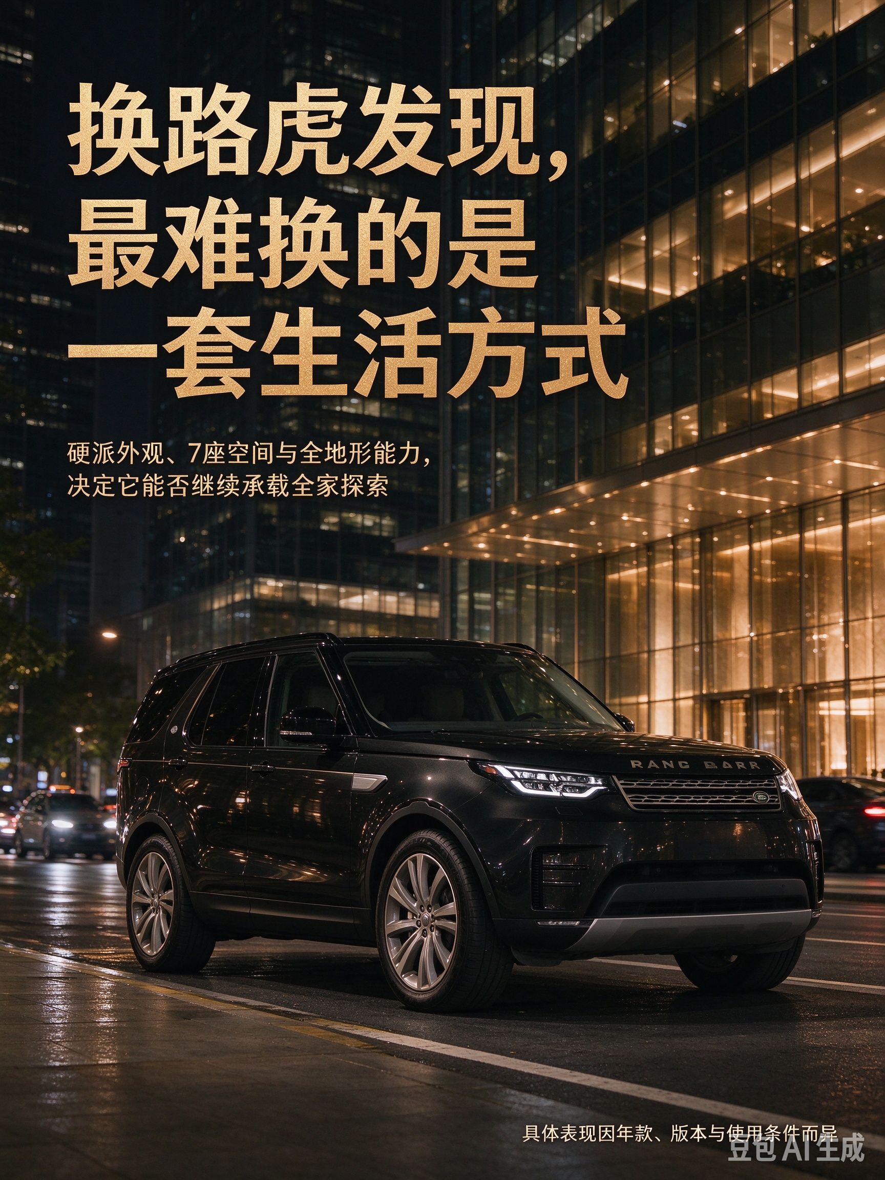 换路虎发现 换的是生活方式