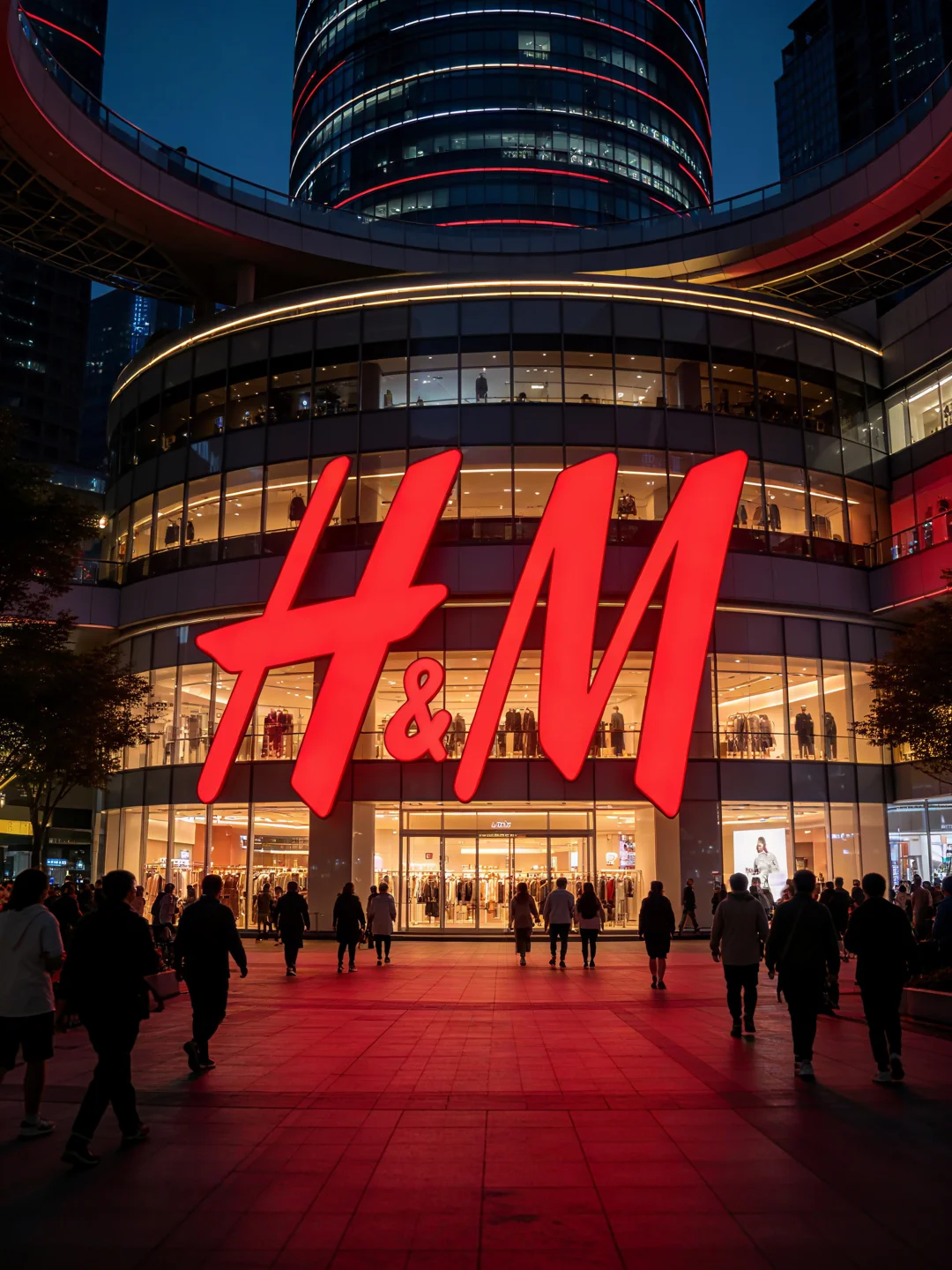H&M关闭了郑州销冠门店，撤出信号频闪加强
