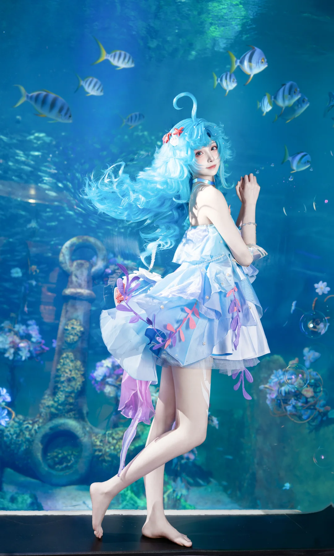 “朵朵，你是一块蓝色小蛋糕”💙