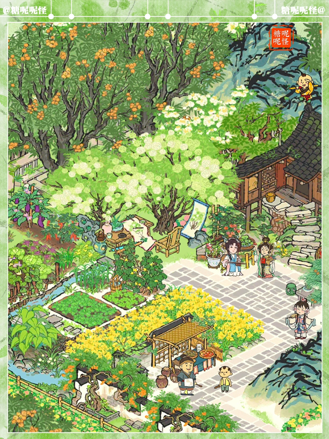 💚天工之巧，至开绣球一花而止矣……💚