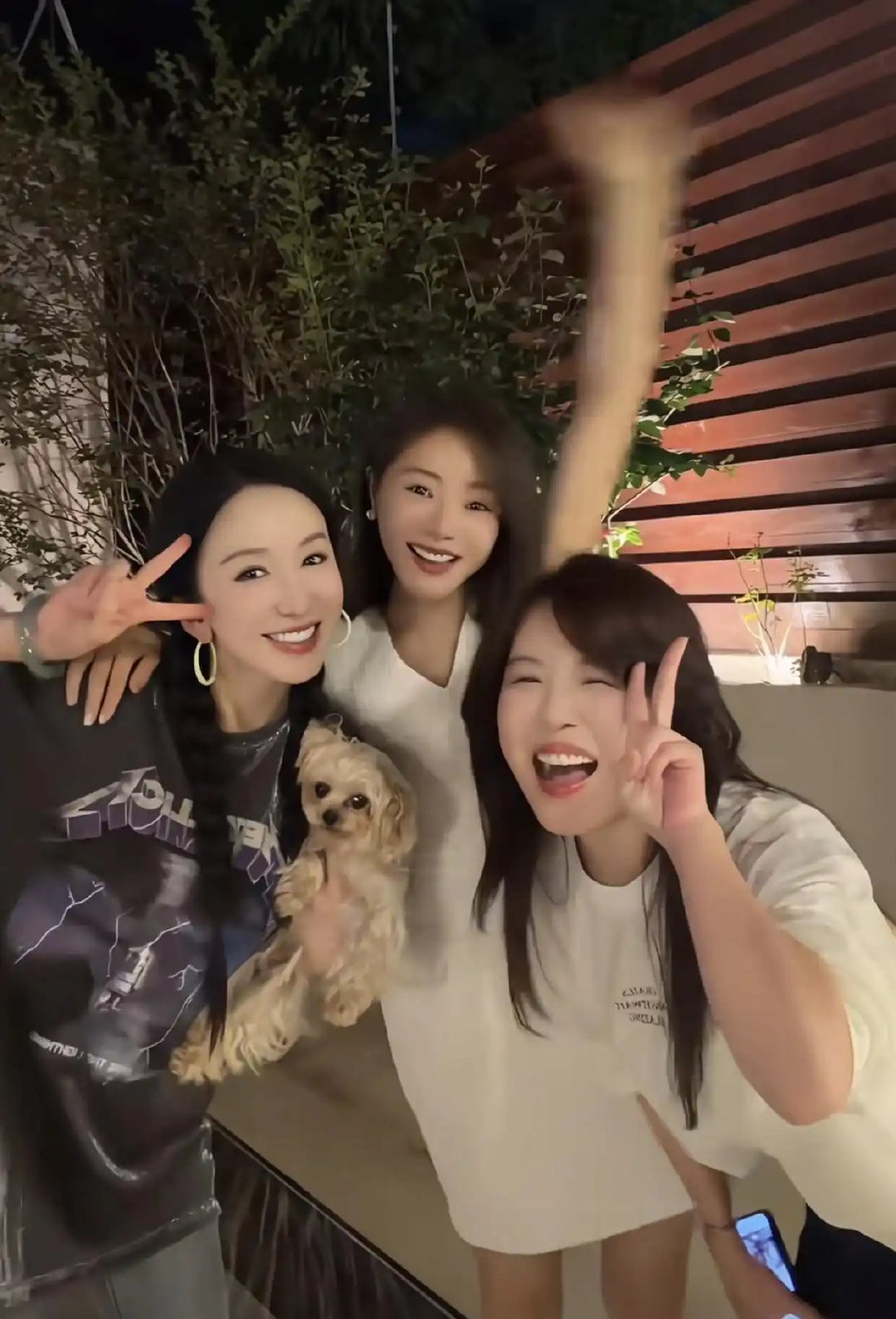 《爱情公寓》三美重聚豪宅，娄艺潇冻龄李金铭甜美，唯独邓家佳脸浮肿变化大 ​