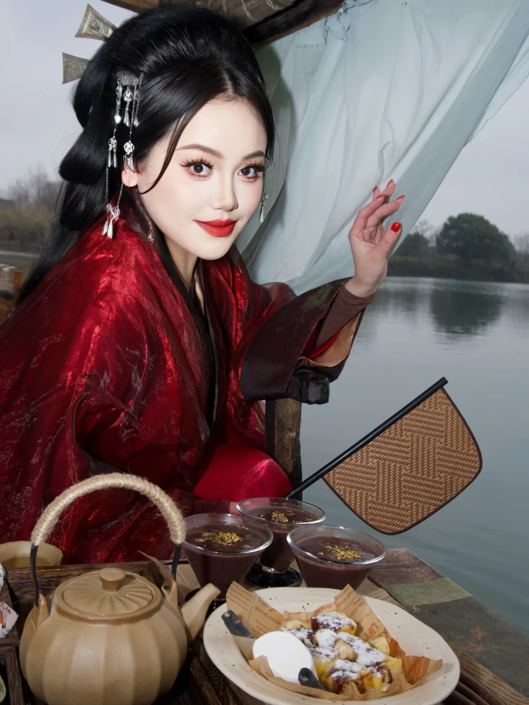 大寒遇雪🌨️ 在西溪摇橹船里做了场江南梦 ！