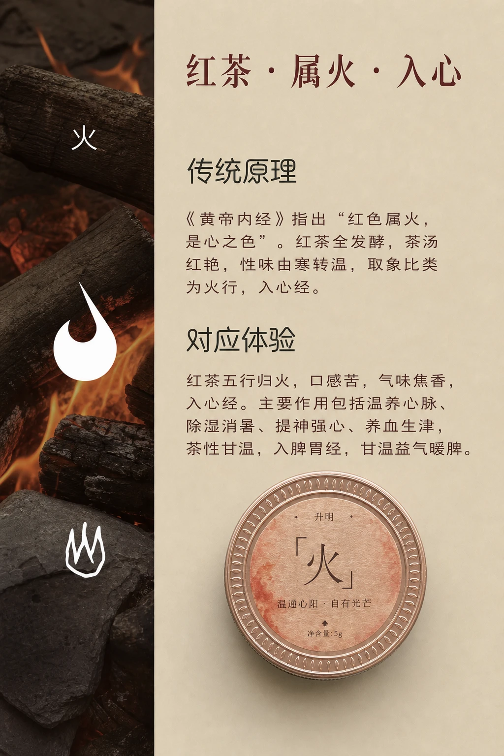 五行与茶
