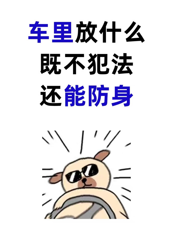 车里放什么，既能防身又不违法？