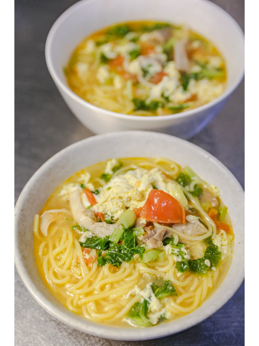 妈妈做了几十年炝锅面味道（295）玉米汤面