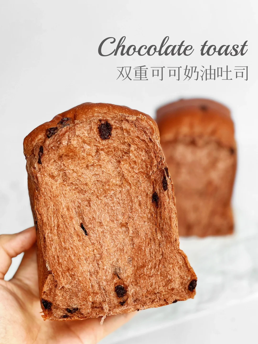 双重可可奶油吐司｜巧克力爱好者狂喜系列‼️