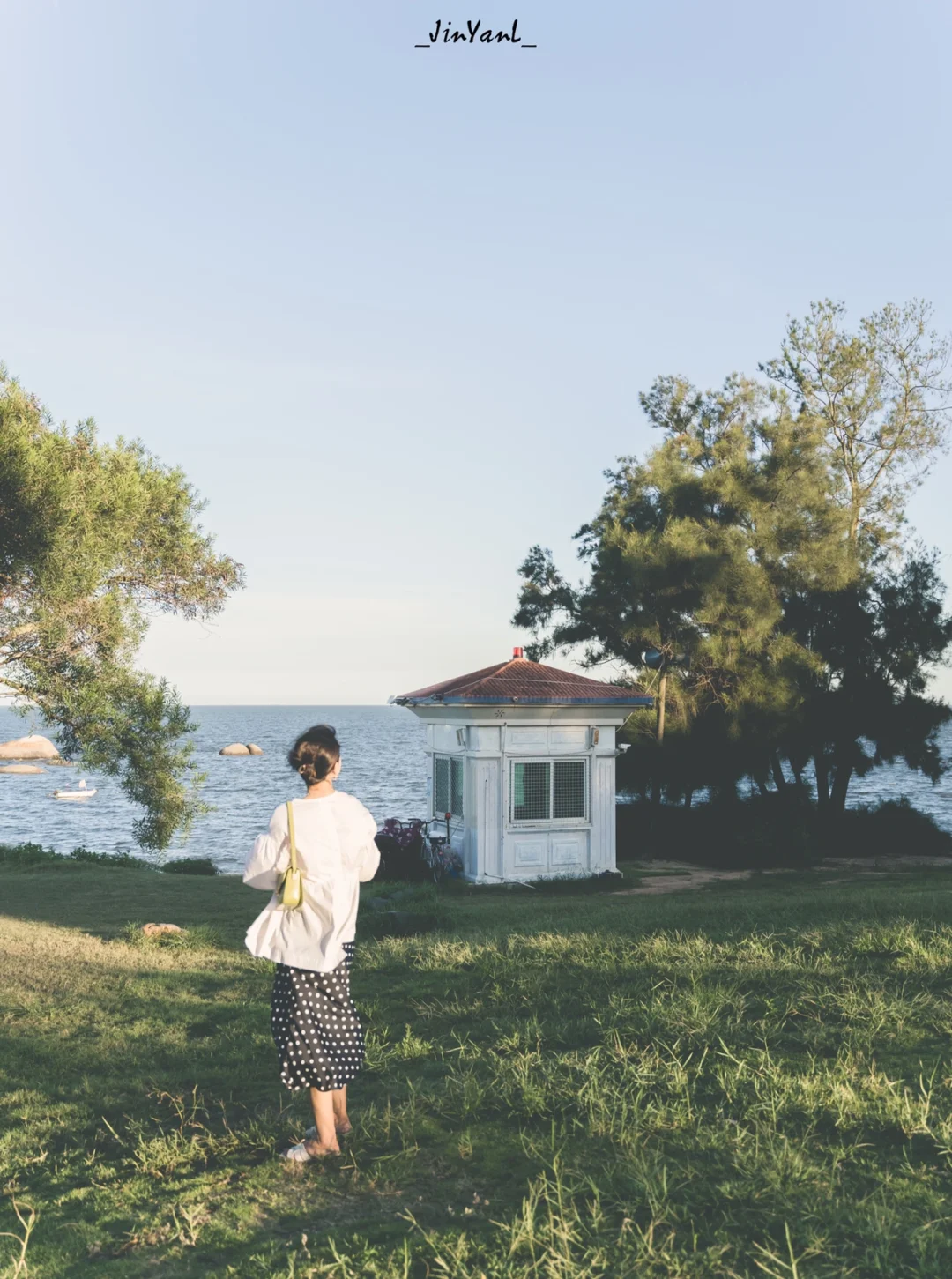 日系胶片调色🌊黄厝夏日电影感氛围的海边💙
