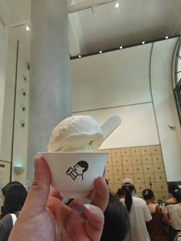 沙面限定豆浆冰淇淋