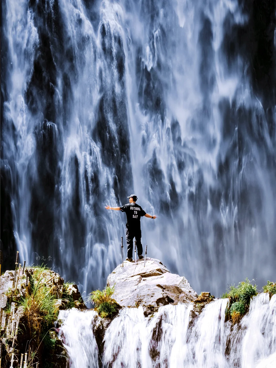 不在贵州在浙江‼️被朋友圈问爆的瀑布太震撼