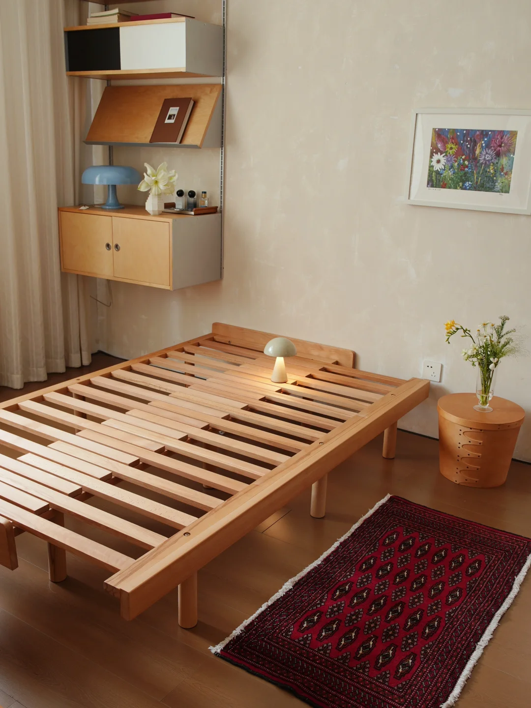 🛏️换了个床，卧室腾出了大大大空间👏🏻