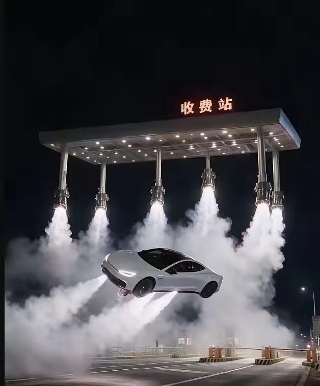 马斯克看到这些图估计要笑喷[允悲] ​