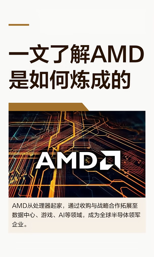 一文了解AMD是如何炼成的