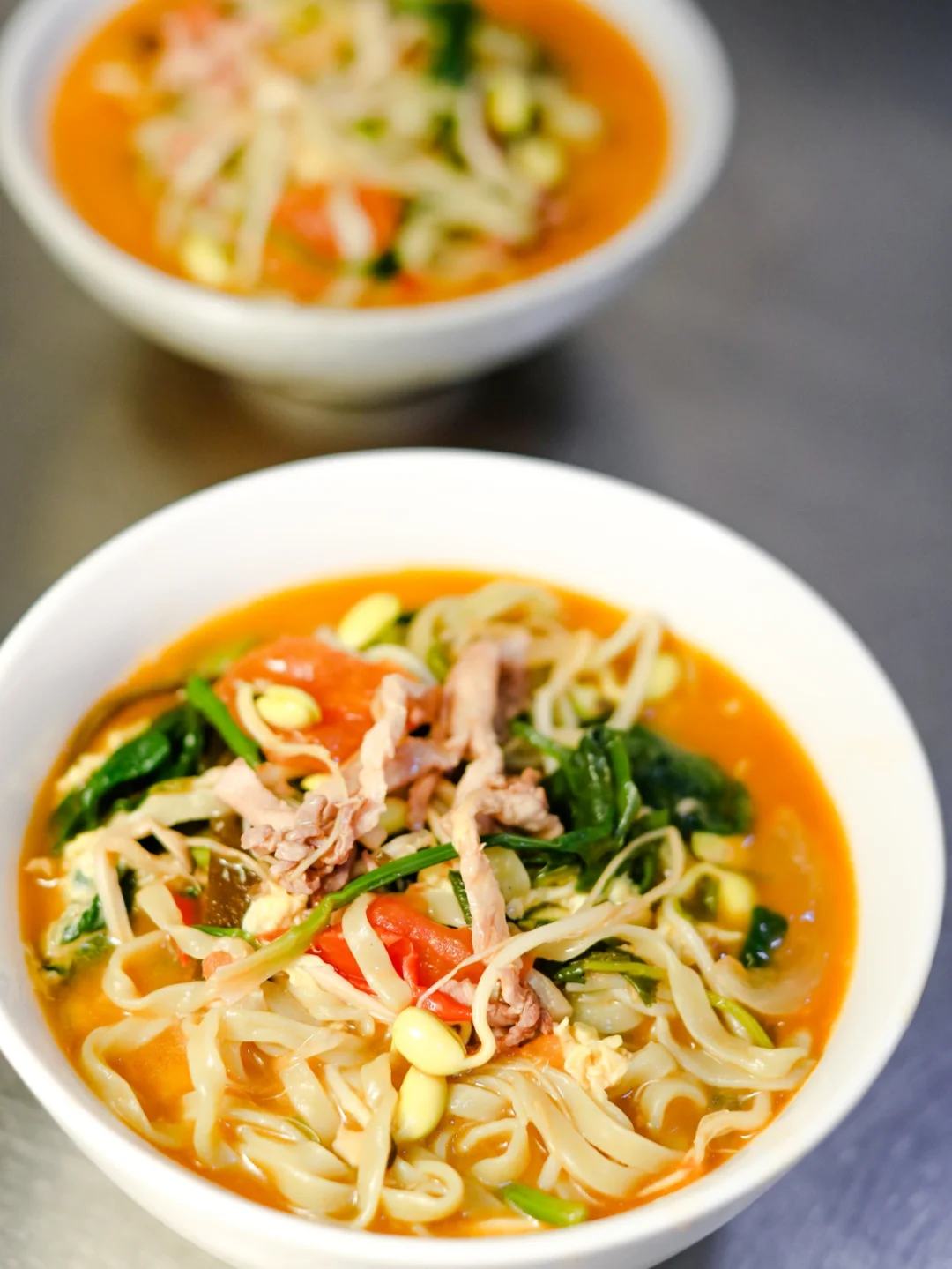 坚持做100种面不重样（61）家常肉丝炝锅面