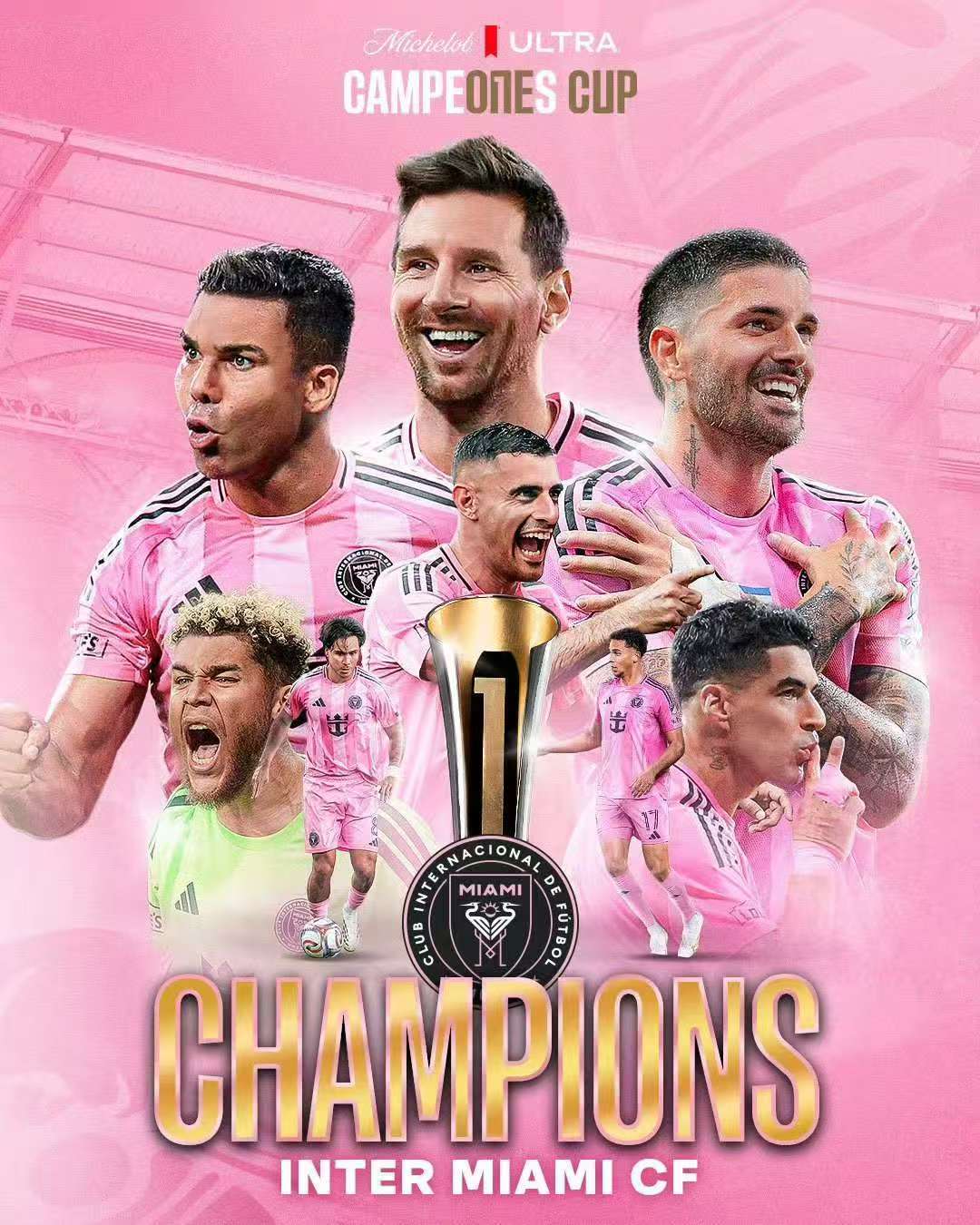 #迈阿密国际vs蓝十字#🏆
你就是牛不牛吧！！ ​