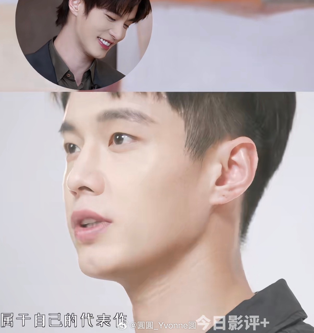 #何与[超话]#  🦈#何与30天安利计划# 
DAY 25：「深度访谈」何与的演员成长故事

从建筑专业跨界入行，非科班出身的他走到台前。
他和我一样来自荒凉又浪漫的西北，有着西北少年骨子里的韧劲，一直为角色全力以赴，与子说希望撕掉固有标签，不给自己设限，想靠近每一个鲜活的人物，努力交出属于自己 ​