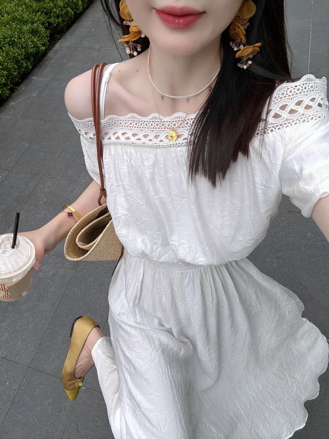 预习白色连衣裙的夏天☁️又仙又温柔谁能不爱