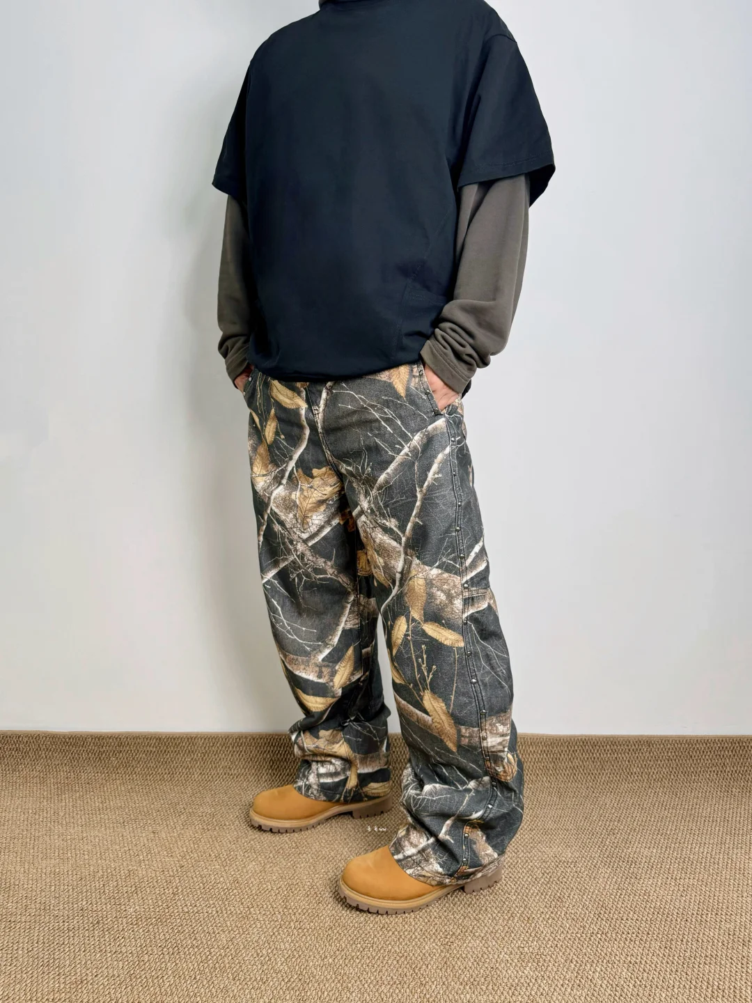 春天把“树枝”穿在身上