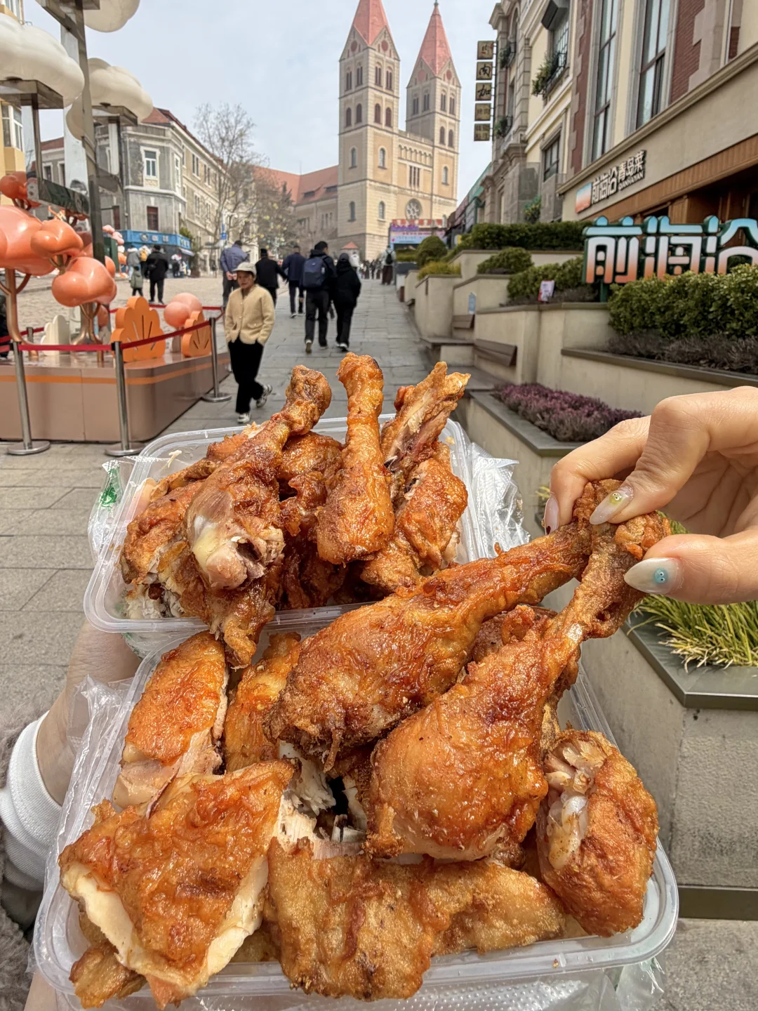 每次来青岛天主教堂都要吃的！！！