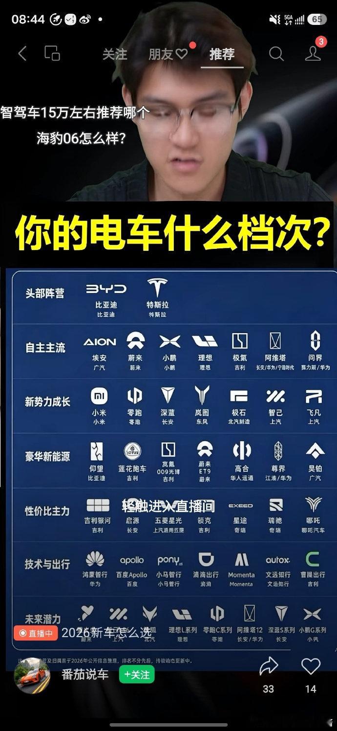 埃安为什么和蔚小理排在一起？
这破图到底收了多少钱才愿意发？

#大V聊车# ​
