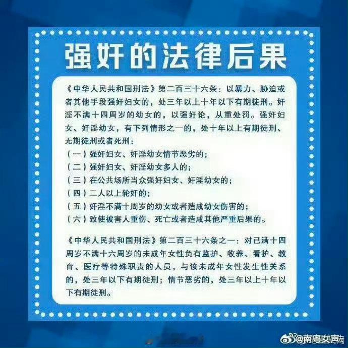 【#女生遭教官猥亵三问校门为何失守# 猥亵女性，等待的是法律的严惩！】#教官猥亵女生军训外包乱象如何整治# 什么行为算性骚扰？什么行为算强奸？戳下图了解⬇️ ​