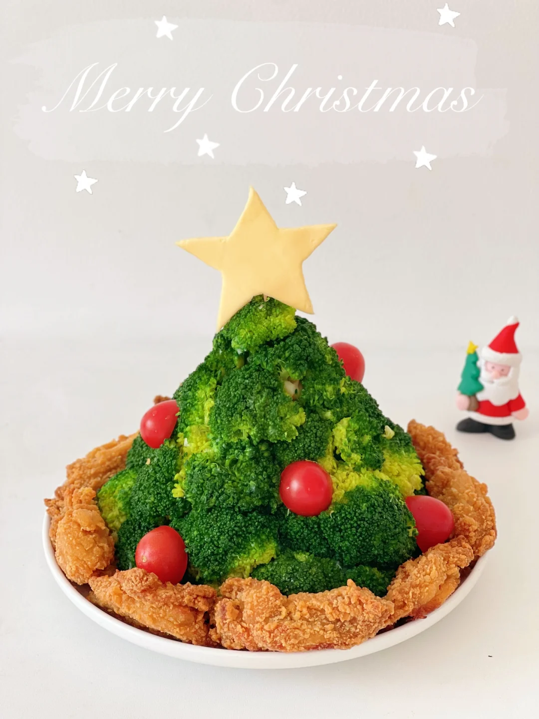 有手就能做的土豆泥沙拉圣诞树🎄氛围感拉满