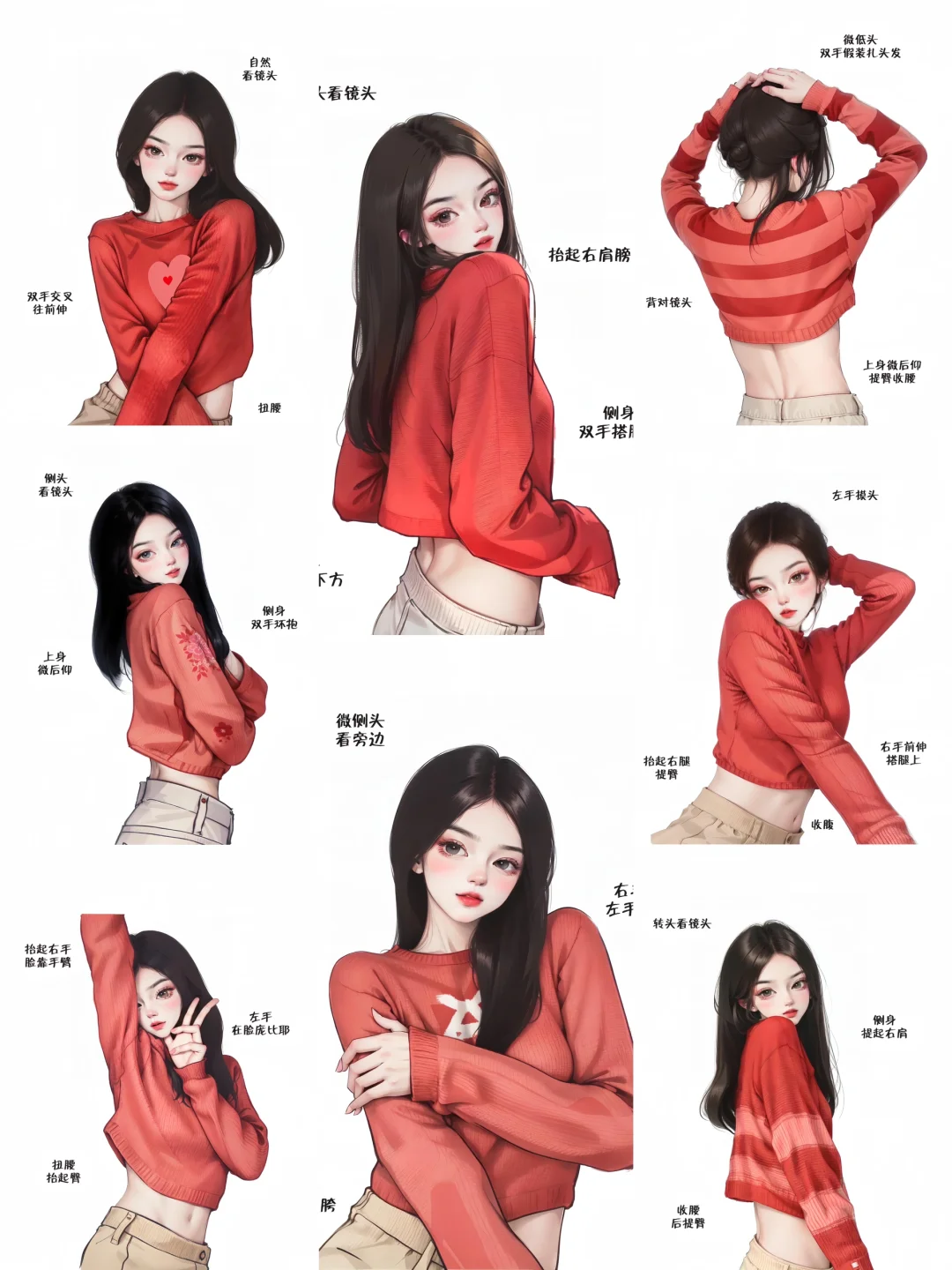 get 新的辣妹拍照姿势✅又被夸了～