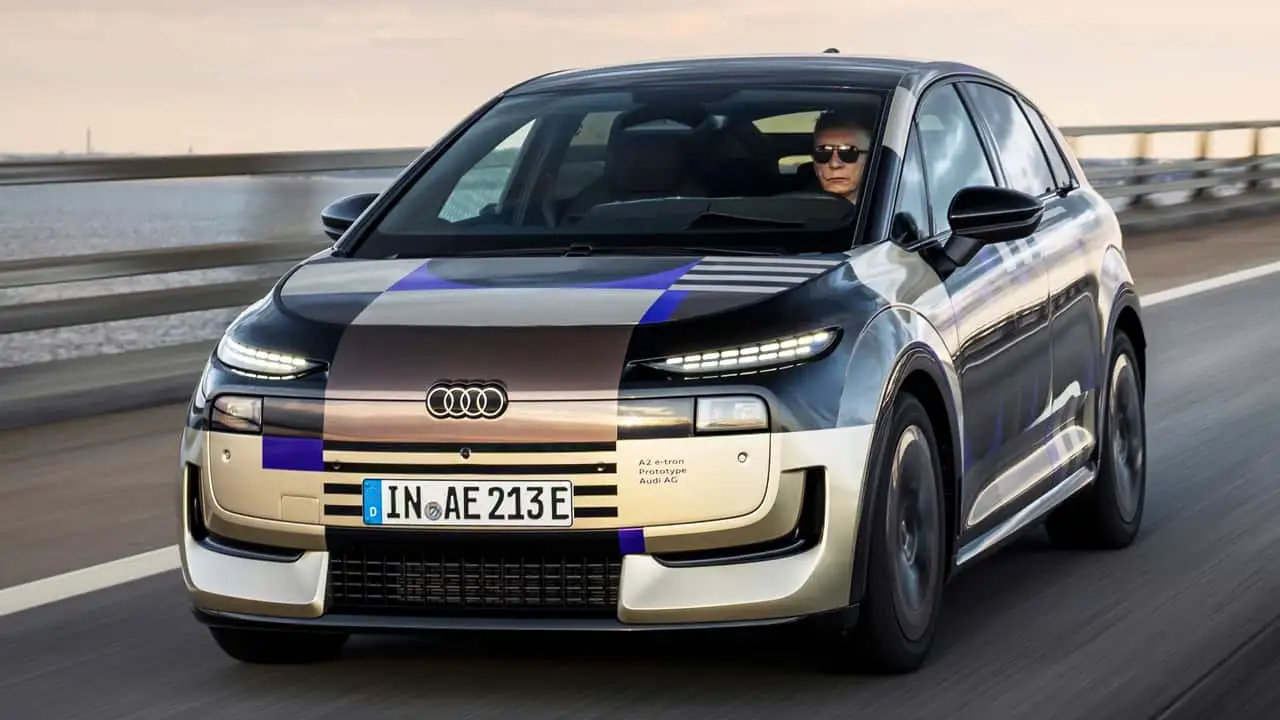 奥迪最便宜电车A2 E-Tron，居然还是史上最高效？ 奥迪A2 E-...