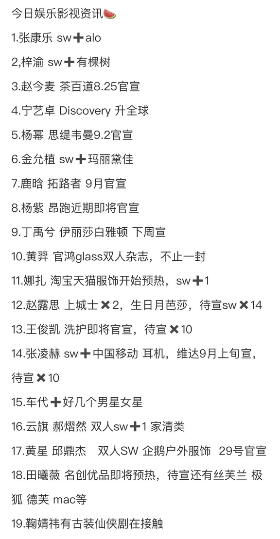 🔥8.22圈内小🍉