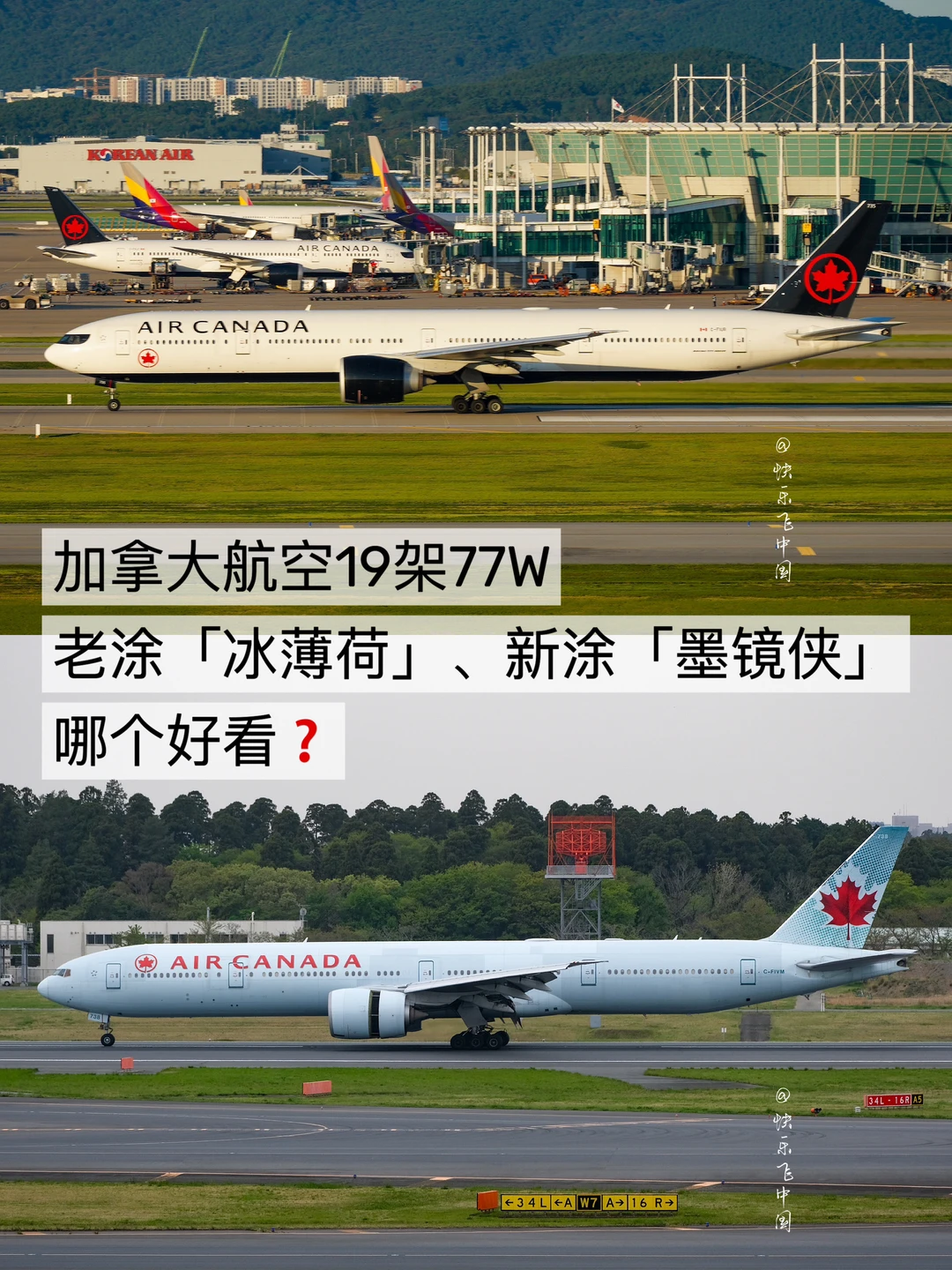 加航77W | 「冰薄荷」、「墨镜侠」哪个好看❓