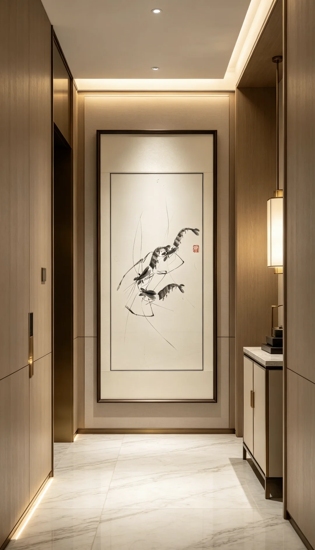 水墨游龙