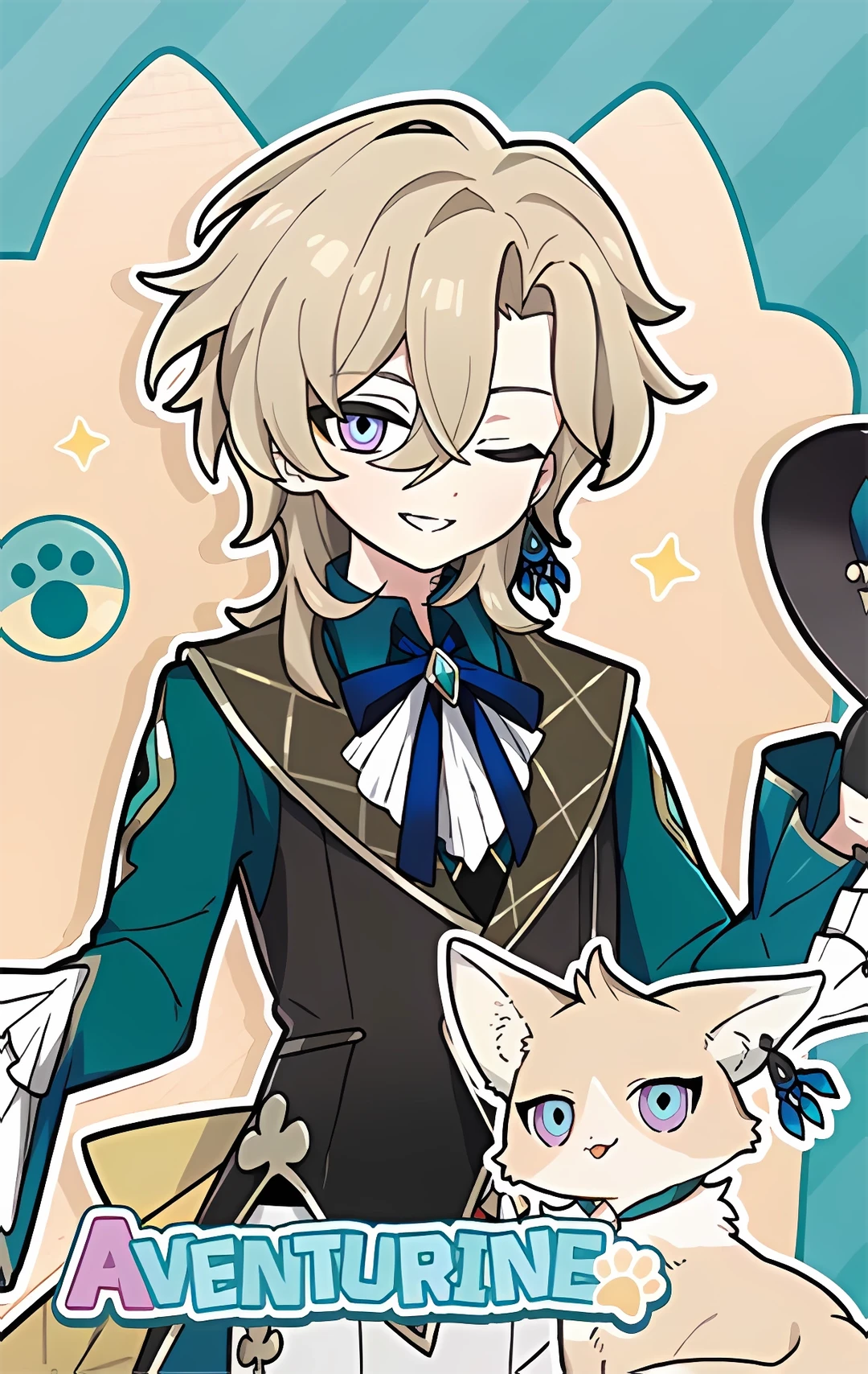 🌸【共6张】小不点猫猫系列新增壁纸~