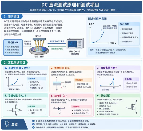 CP测试课程2:DC测试原理
