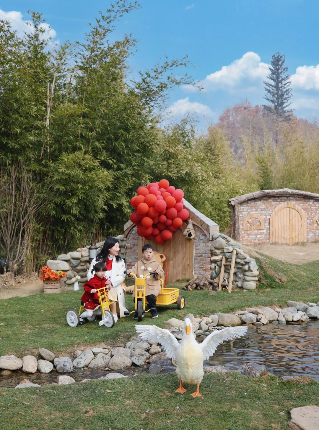 武汉过年好去处🏮遛娃➕围炉➕烤肉一站式‼️