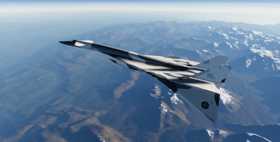 艾梅利亚国防空军的B-70“瓦尔基里”轰炸机
