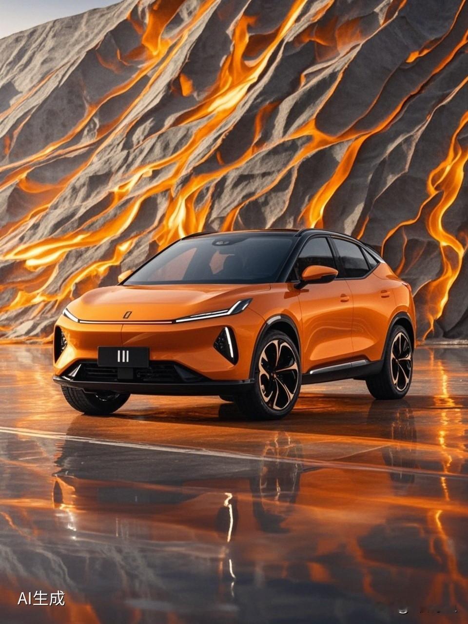 小米汽车熔岩橙配色已下架，这款象征火山岩浆力量的个性配色，采用双涂层工...
