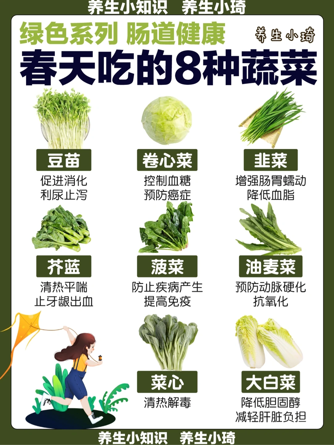 8种适合春天的吃蔬菜🥬｜营养丰富更均衡